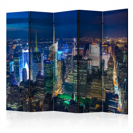 Paravan Manhattan Night Ii [Room Dividers] 225 cm x 172 cm-01