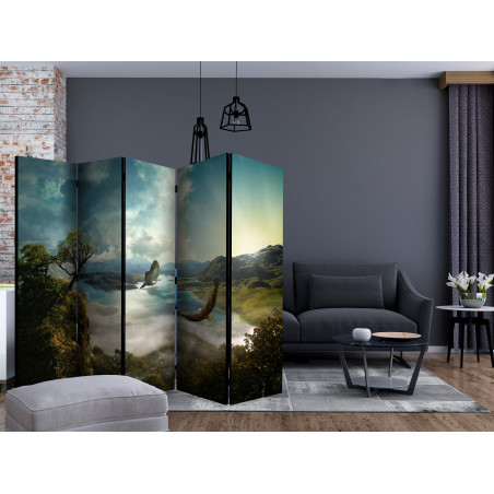 Paravan Flight Over The Lake Ii [Room Dividers] 225 cm x 172 cm-01