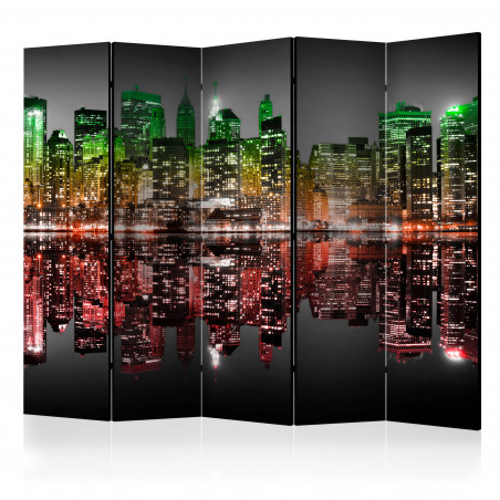 Paravan Reggae New York Ii [Room Dividers] 225 cm x 172 cm-01