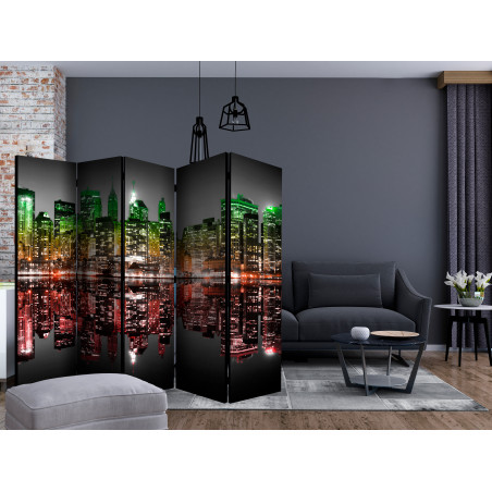 Paravan Reggae New York Ii [Room Dividers] 225 cm x 172 cm-01