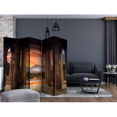 Paravan Trail Of Rocky Temples Ii [Room Dividers] 225 cm x 172 cm-01