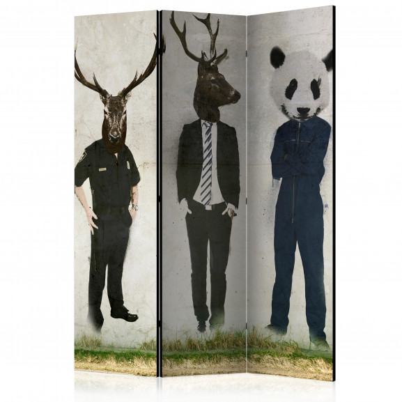 Paravan Man Or Animal? [Room Dividers] 135 cm x 172 cm