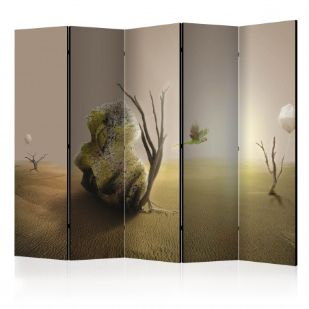 Paravan Abandoned Mask Ii [Room Dividers] 225 cm x 172 cm-01