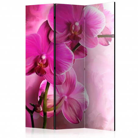 Paravan Pink Orchid [Room Dividers] 135 cm x 172 cm-01