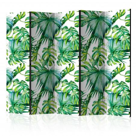 Paravan Jungle Leaves Ii [Room Dividers] 225 cm x 172 cm-01