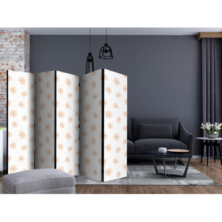 Paravan Children Flowers Ii [Room Dividers] 225 cm x 172 cm-01