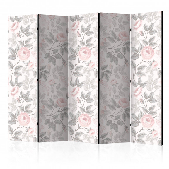 Paravan Watercolor Roses Ii [Room Dividers] 225 cm x 172 cm