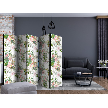 Paravan Beautiful Garden Ii [Room Dividers] 225 cm x 172 cm-01