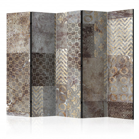 Paravan Geometric Textures Ii [Room Dividers] 225 cm x 172 cm-01