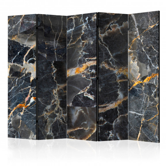 Paravan Black Marble Ii [Room Dividers] 225 cm x 172 cm