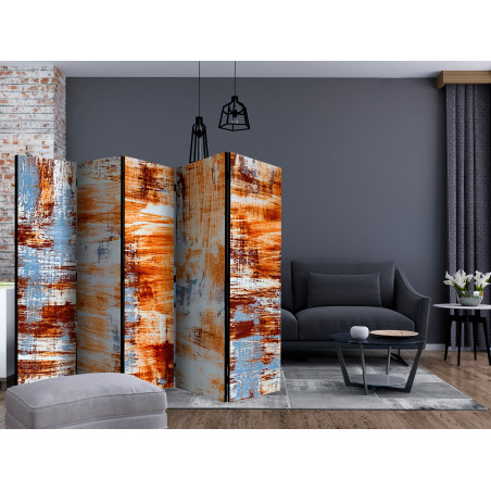 Paravan Corrosion Ii [Room Dividers] 225 cm x 172 cm-01