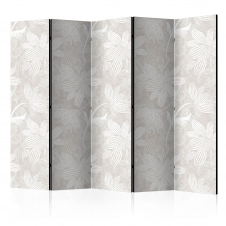 Paravan Floral Elements Ii [Room Dividers] 225 cm x 172 cm-01