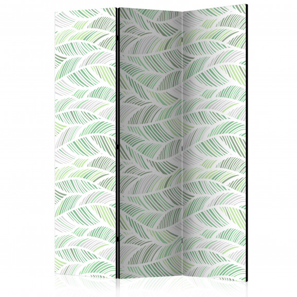 Paravan Green Waves [Room Dividers] 135 cm x 172 cm