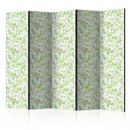 Paravan Plants Stained Glass Ii [Room Dividers] 225 cm x 172 cm-01