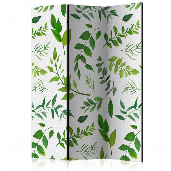 Paravan Green Twigs [Room Dividers] 135 cm x 172 cm