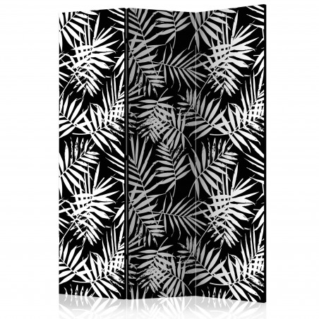 Paravan Black And White Jungle [Room Dividers] 135 cm x 172 cm-01