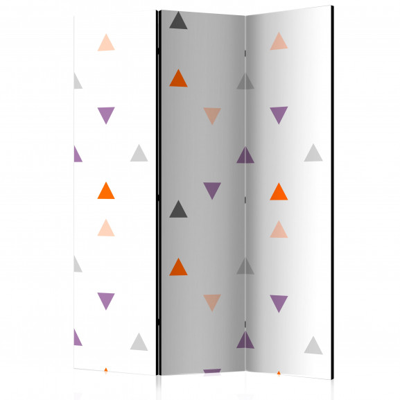 Paravan Triangles Rain [Room Dividers] 135 cm x 172 cm