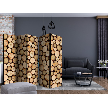 Paravan In Sawmill Ii [Room Dividers] 225 cm x 172 cm-01