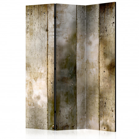 Paravan Gold Stripes [Room Dividers] 135 cm x 172 cm-01