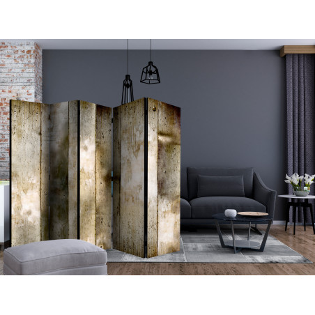 Paravan Gold Stripes Ii [Room Dividers] 225 cm x 172 cm-01