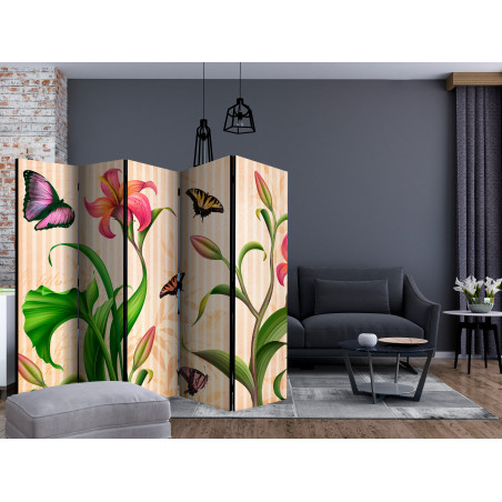 Paravan Vintage Spring Ii [Room Dividers] 225 cm x 172 cm-01