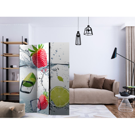Paravan Fruit Cocktail [Room Dividers] 135 cm x 172 cm-01