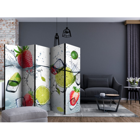 Paravan Fruit Cocktail Ii [Room Dividers] 225 cm x 172 cm-01