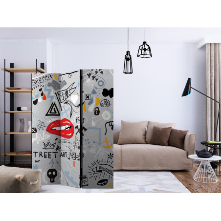 Paravan Stream Of Thought [Room Dividers] 135 cm x 172 cm-01