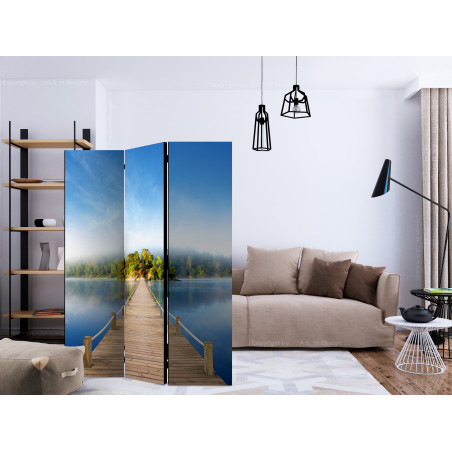 Paravan Mysterious Island [Room Dividers] 135 cm x 172 cm-01