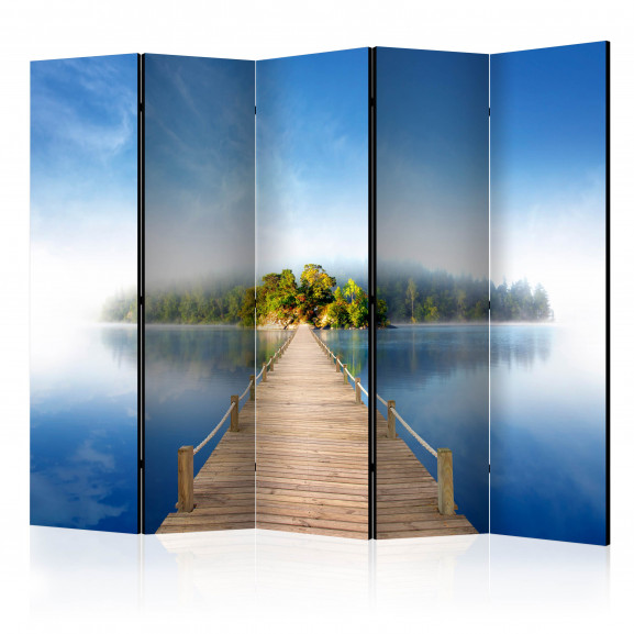 Paravan Mysterious Island Ii [Room Dividers] 225 cm x 172 cm