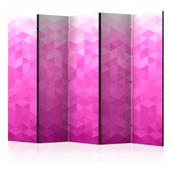 Paravan Pink Pixel Ii [Room Dividers] 225 cm x 172 cm