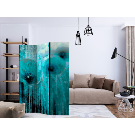 Paravan Turquoise Madness [Room Dividers] 135 cm x 172 cm-01