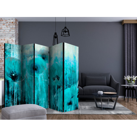 Paravan Turquoise Madness Ii [Room Dividers] 225 cm x 172 cm-01