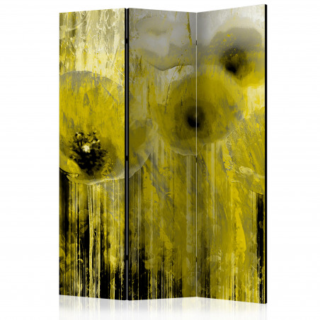 Paravan Yellow Madness [Room Dividers] 135 cm x 172 cm-01