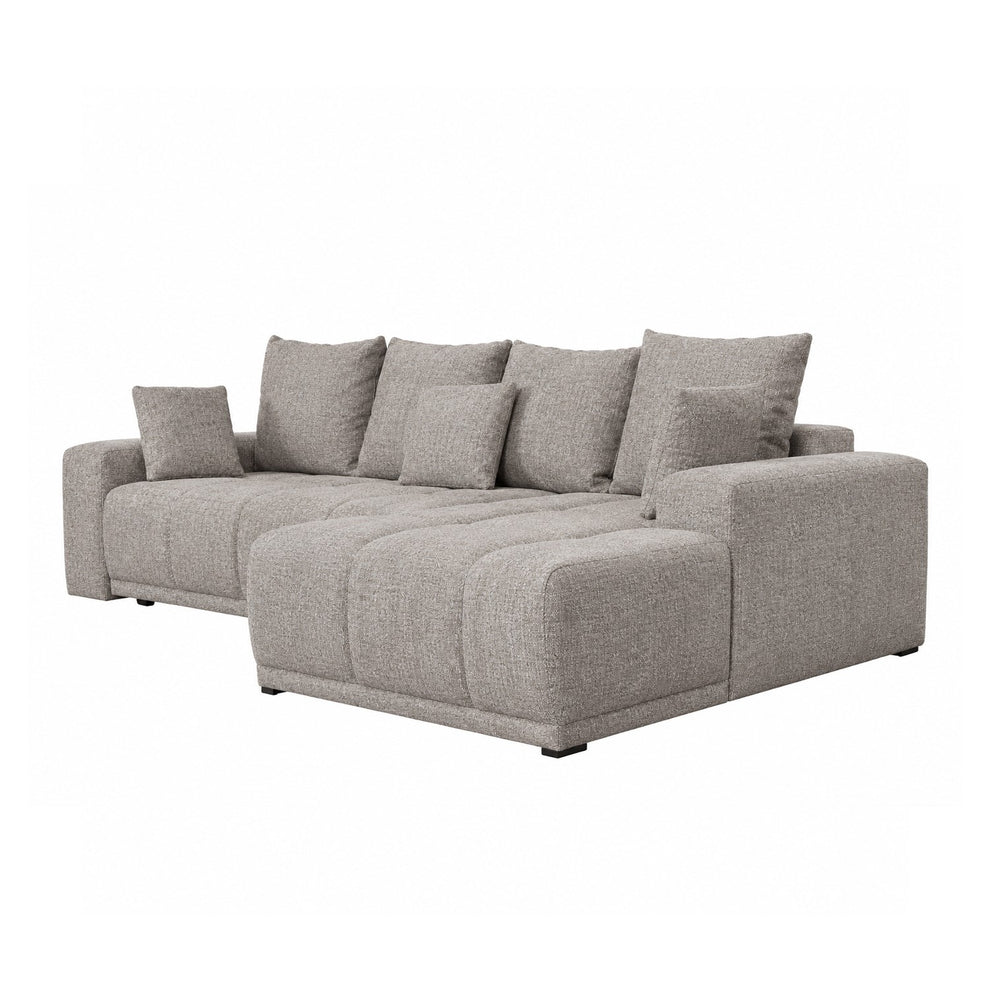 Coltar Cu Insula Dreapta Green, 5 Locuri, Lada Depozitare, ICON 90, 280 Cm