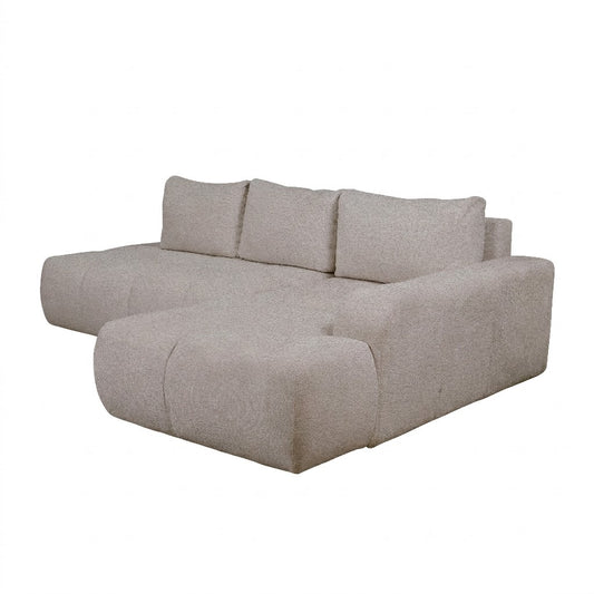 Coltar Extensibil Luna, Lada Depozitare, 5 Locuri,  270 Cm gri cu lada dreapta #variant:gri #variant:cu-lada #variant:dreapta