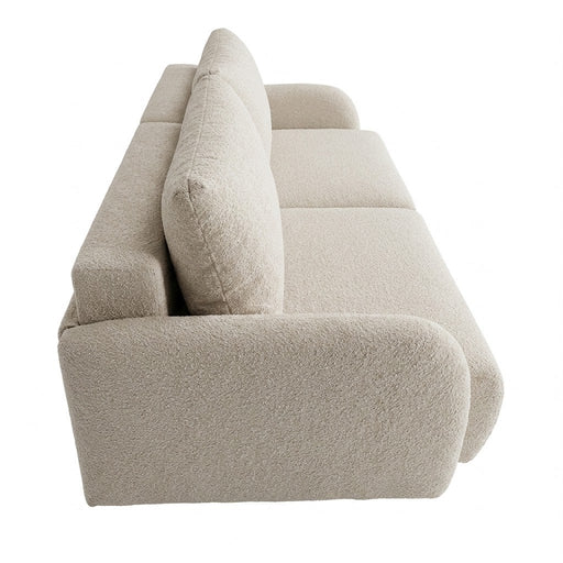 Canapea Extensibila Cu Lada Depozitare Rondo, Crem, 235 Cm