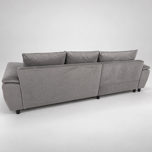 Coltar Extensibil Stanga Venus, 5 Locuri, Lada Depozitare, Gri,  290 Cm