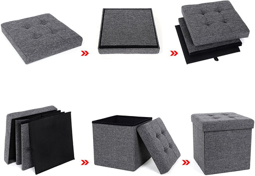 Taburet Pliant Dark Grey
