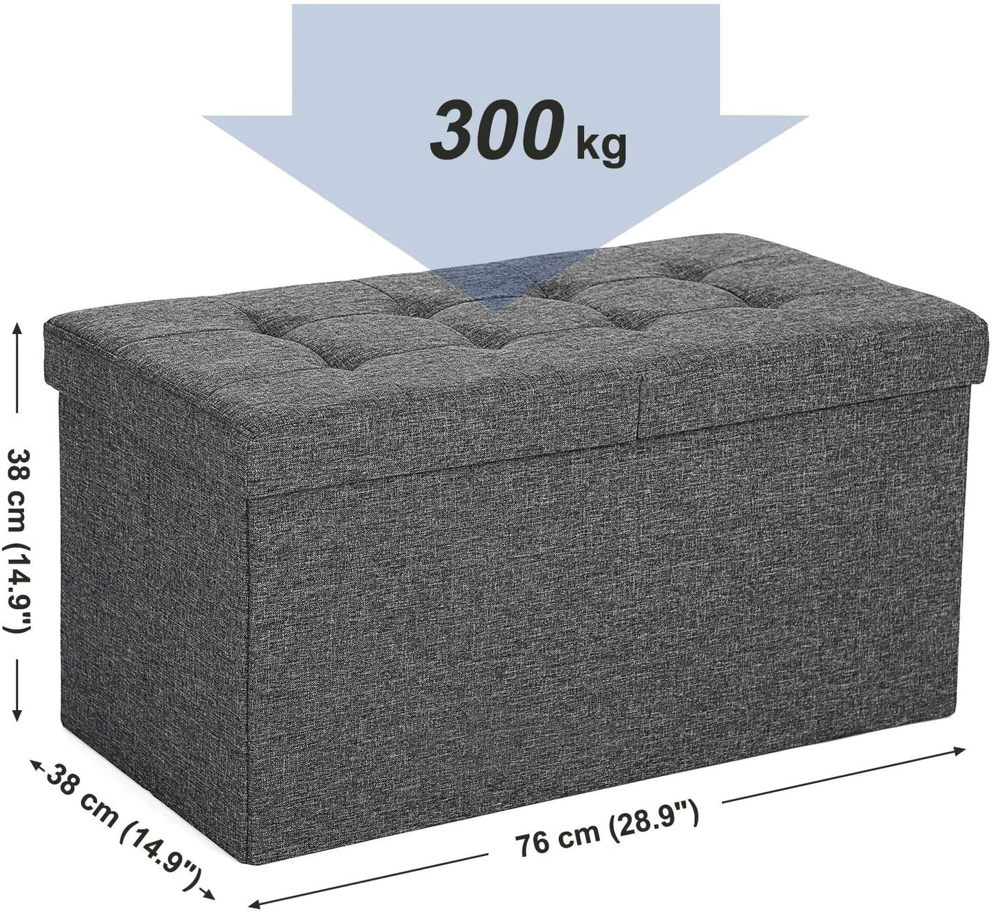 Taburet Pliant Dark Grey