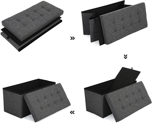 Taburet Pliant Dark Grey