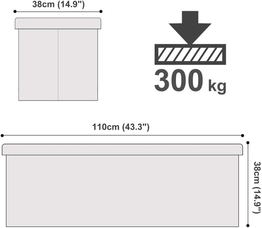Taburet Pliant White