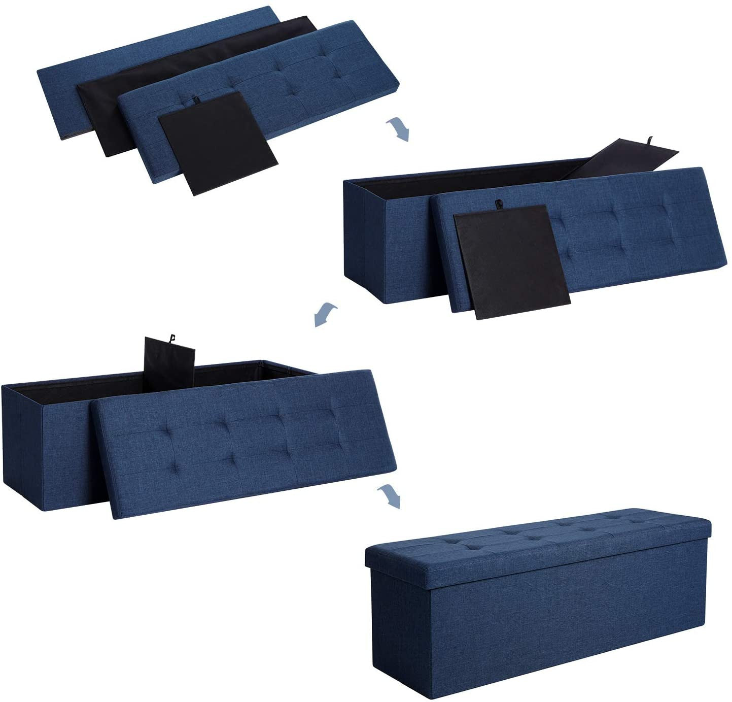 Taburet Pliant Navy Blue