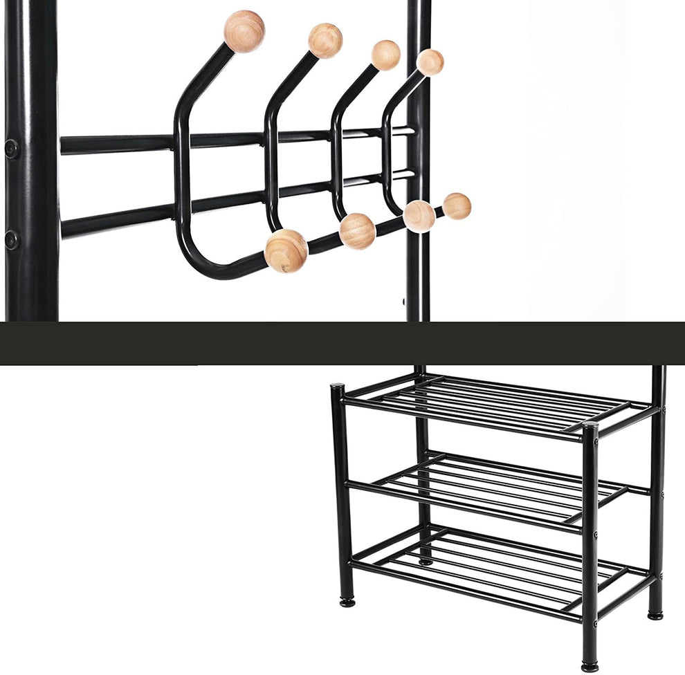 Cuier Iron Negru