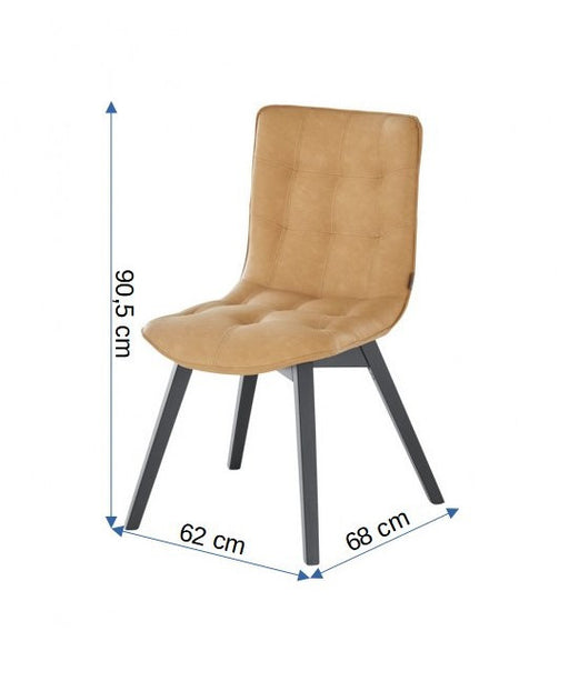 Scaun Reno Vintage Natural, 61.5 Cm