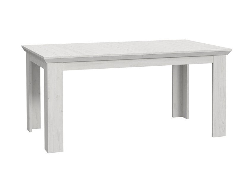 Masa Encanto, Extensibila, Pin Alb, 160/205 x 75 x 90 Cm