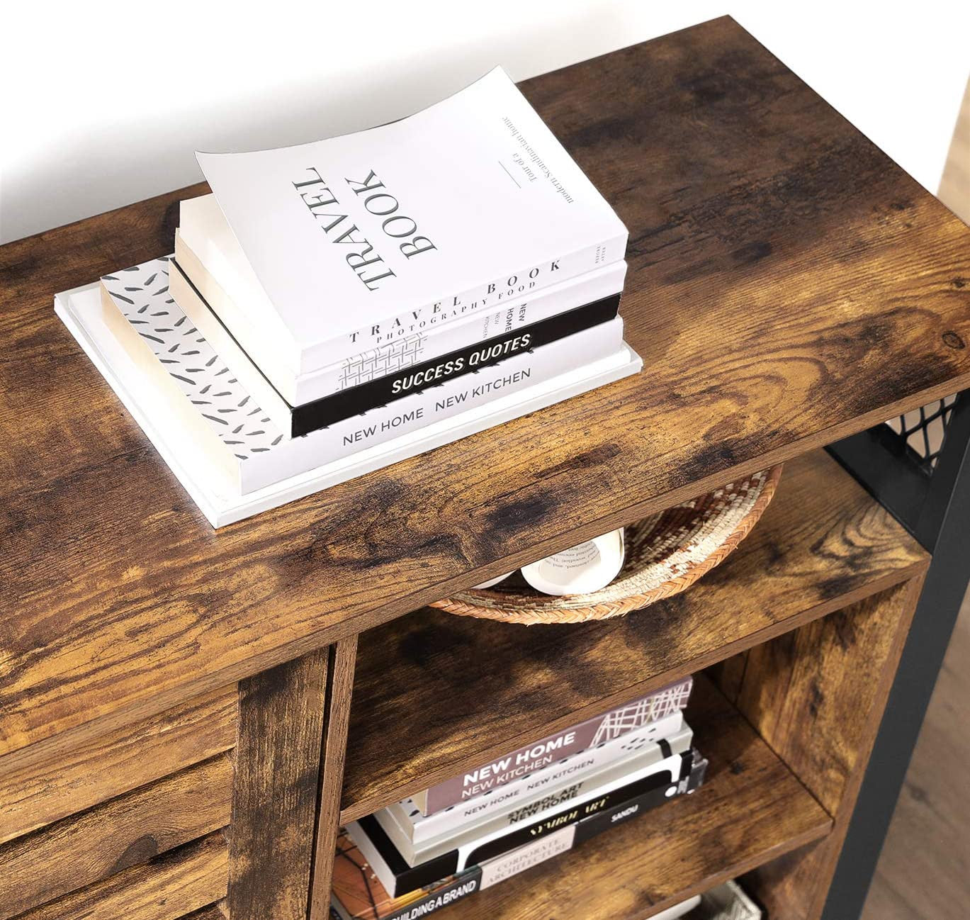 Dulap Depozitare Vintage, Maro, 110 x 33 x 75 cm