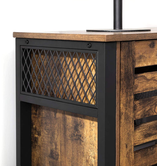 Dulap Depozitare Vintage, Maro, 110 x 33 x 75 cm