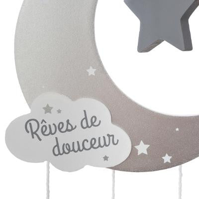 Decoratiune Agatatoare Grey Moon