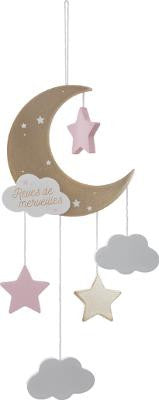 Decoratiune Agatatoare Pink Moon